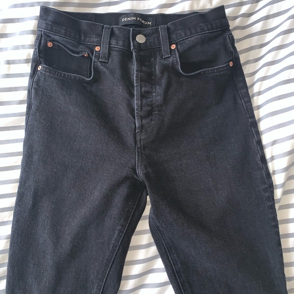 denim forum yoko high-rise slim jeans - Picture 5 of 9